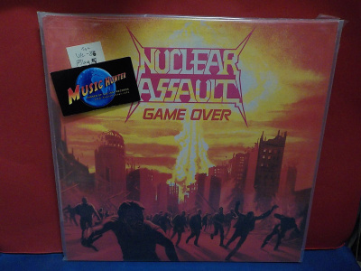 Nuclear Assault - Game Over EX+/M- LP