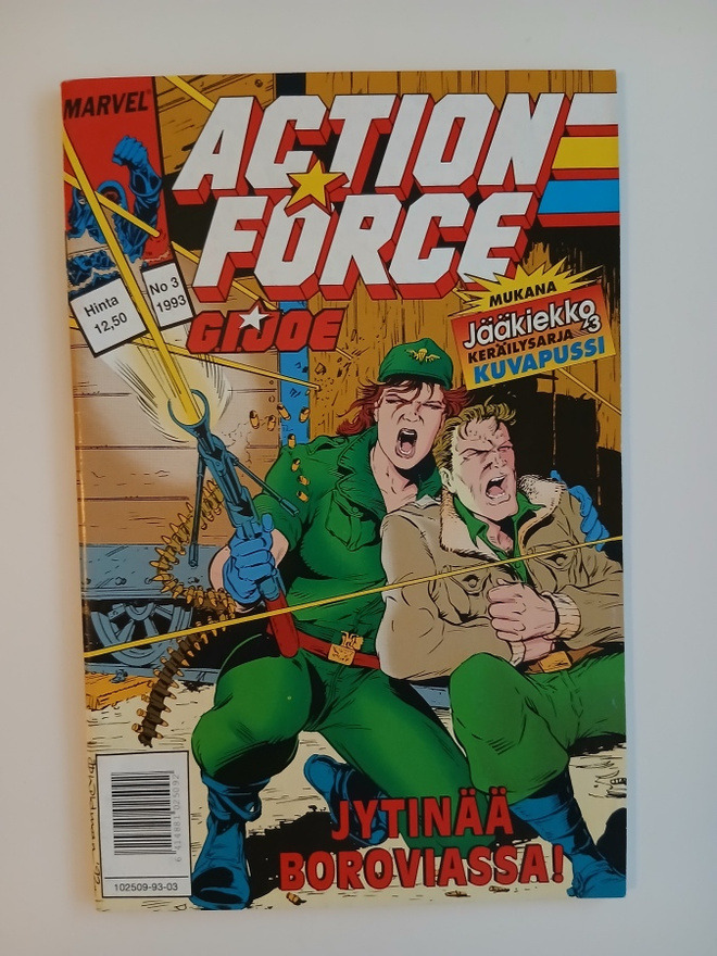 Action force / G.I. Joe sarjakuvalehti (Numero 3 / 1993)