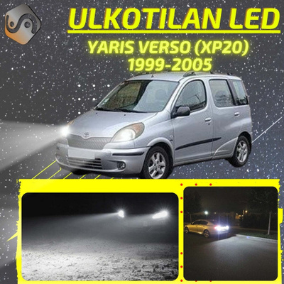 YARIS VERSO (XP20) 1999-2005 Ulkoiset LED -valot