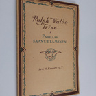 Ralph Waldo Trine : Parhaan saavuttaminen - pikkukuva 1