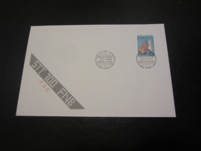 FDC 1987 Suomen Tietotoimisto 100 vuotta