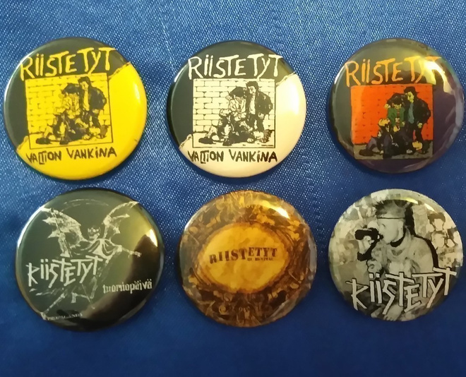 RIISTETYT - RINTANAPIT SETTI, VALTION VANKINA LP