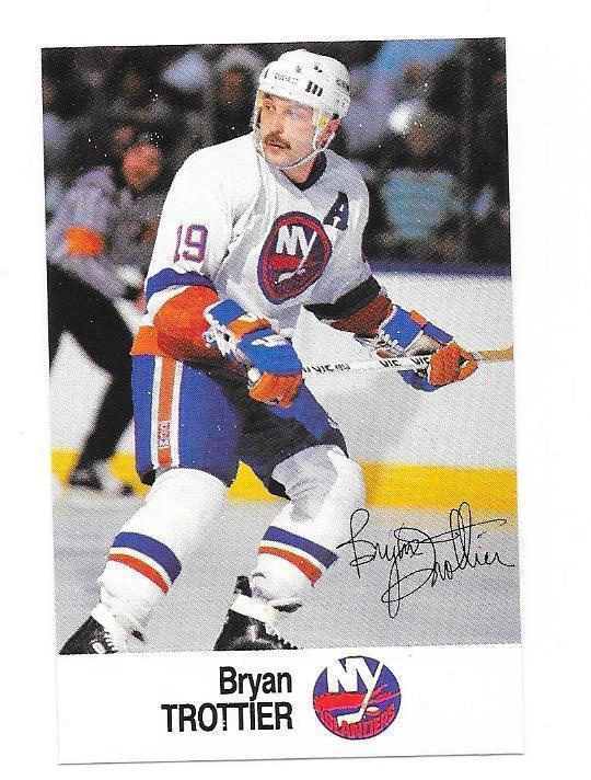 1988-89 Esso #46 Bryan Trottier New York Islanders