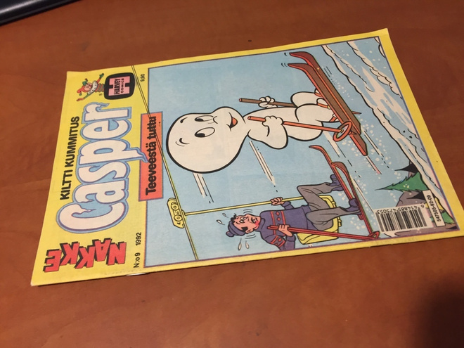 NAKKE LEHTI 9/1992 CASPER KUMMITUS HYVÄ