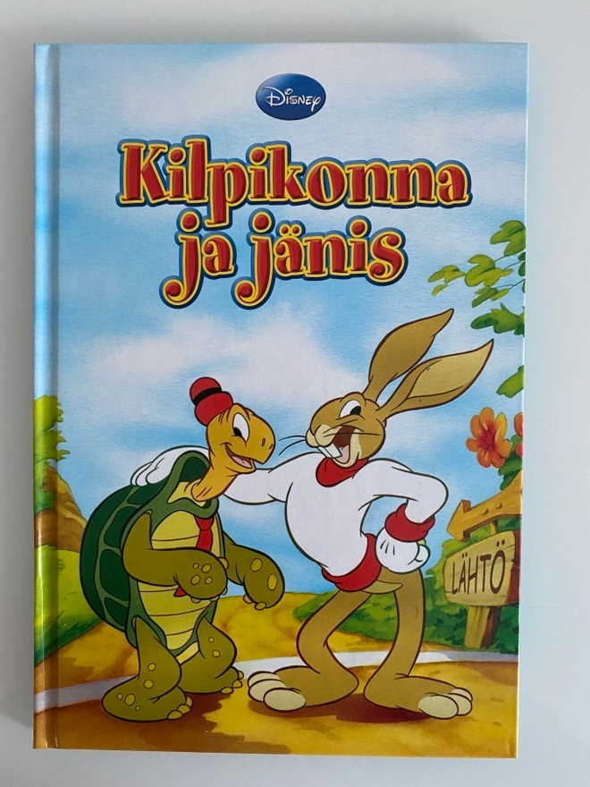 Disney: Kilpikonna ja jänis - ikäsuositus 3+