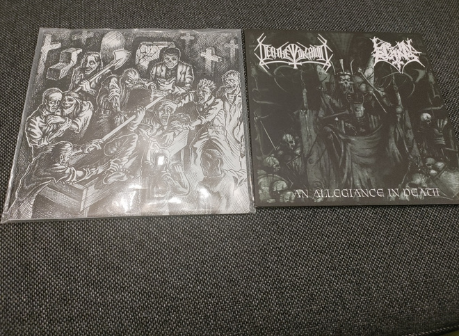 Deathevokation 2kpl 7" Splittejä