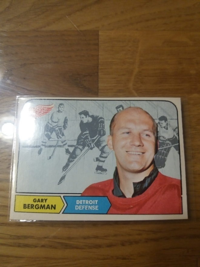 1968-69 O-Pee-Chee #25 Gary Bergman