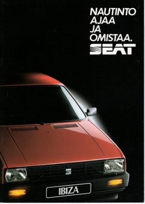 Seat Ibiza -esite, 1989