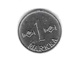 1960 1 MARKKA KOLIKKO KÄYTETTY