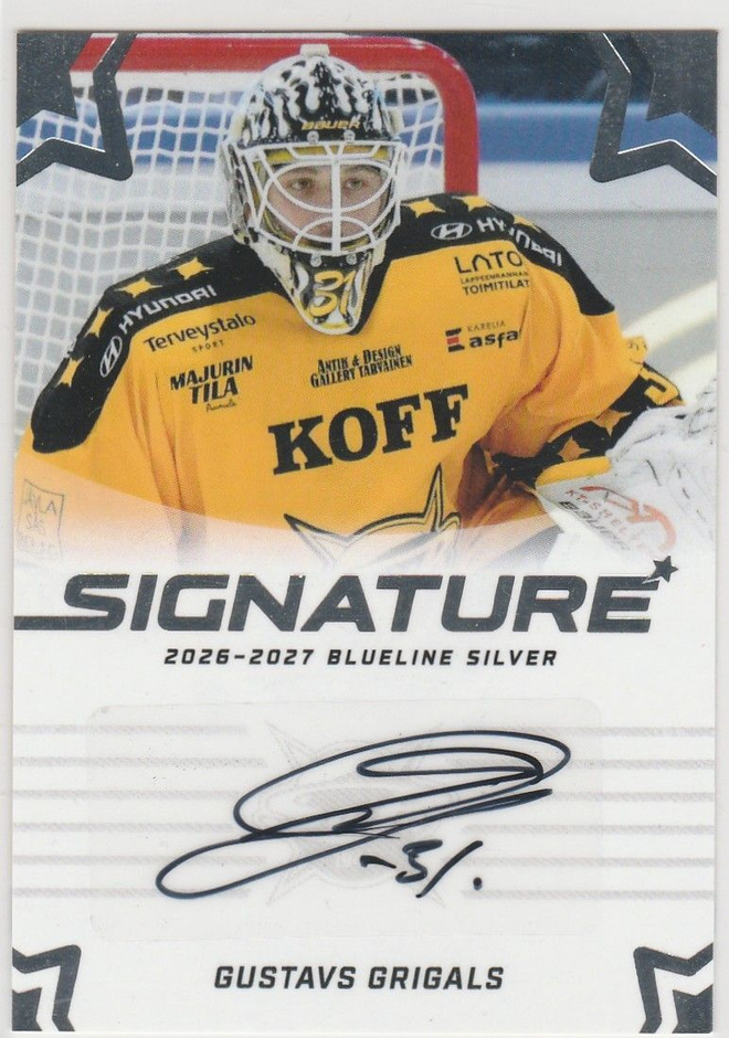 2026/27 Bluelinen Silver signature Grigals , Saipa