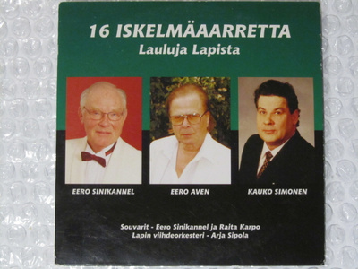 Kokoelma • 16 iskelmäaarretta • Lauluja lapista CD