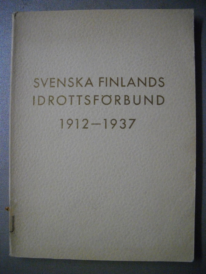 Svenska Finlands Idrottsförbund 1912-1937 (11.11)