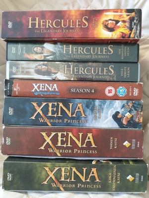 HERCULES 1-3 XENA 1-4 DVD