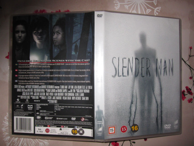 Slender Man DVD HYVÄ KUNTO