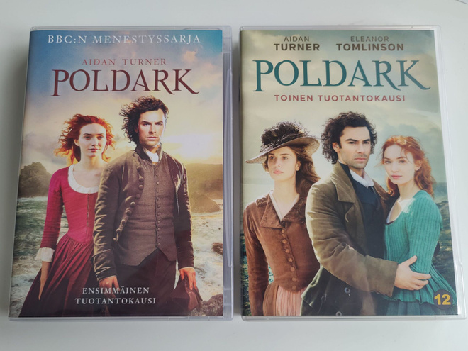 Poldark Kausi 1 & 2 ( dvd )
