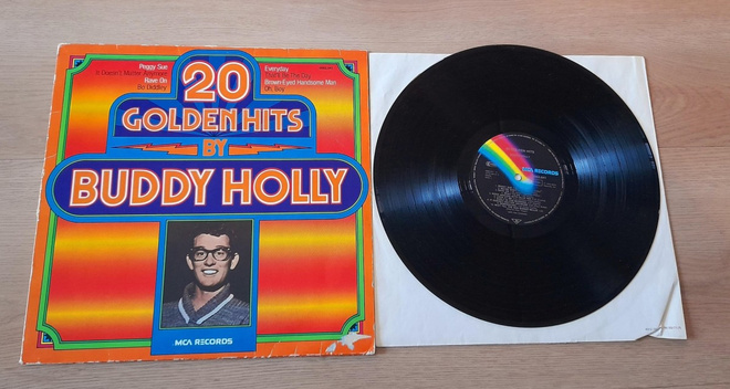 BUDDY HOLLY 20 Golden hits  0062.041 1977 Saksa