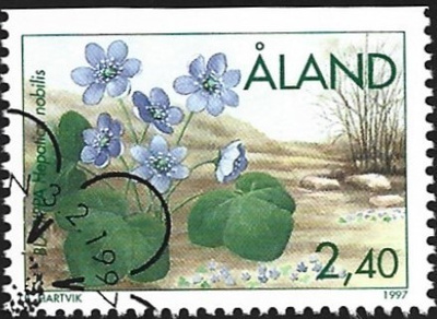 Åland 1994 ÅV 5 Kevätkukkia EP leima LaPe 121