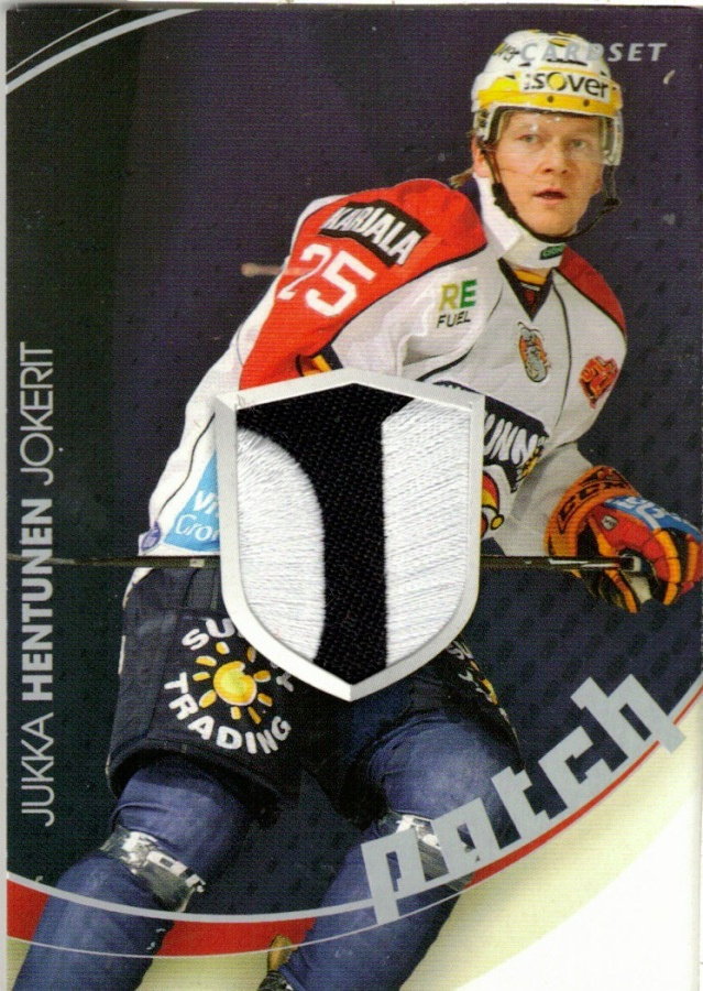 2011-12 Cardset JUKKA HENTUNEN Jokerit Patch