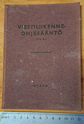 VIESTILIIKENNE OHJESÄÄNTÖ