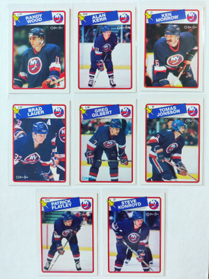 88-89 Opc - New York Rangers 8kpl