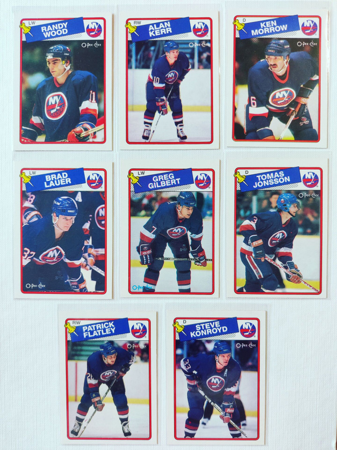 88-89 Opc - New York Rangers 8kpl