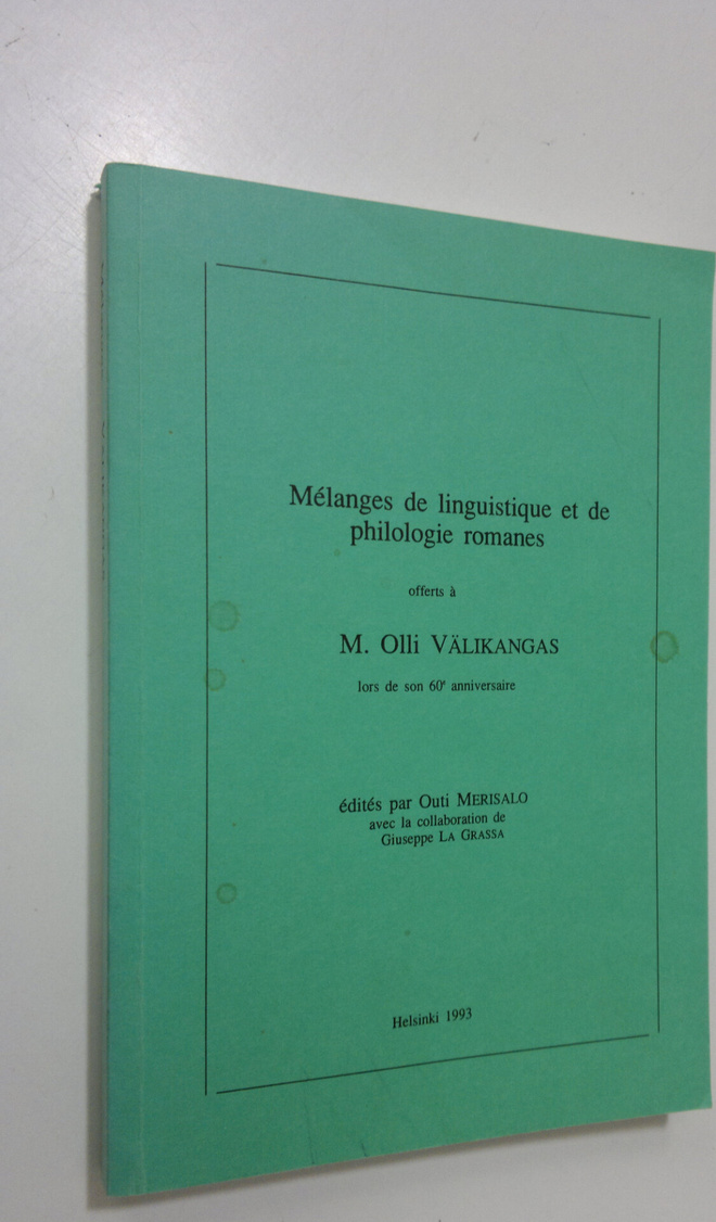 edites par Outi Merisalo avec la collaboration de Giusepp...