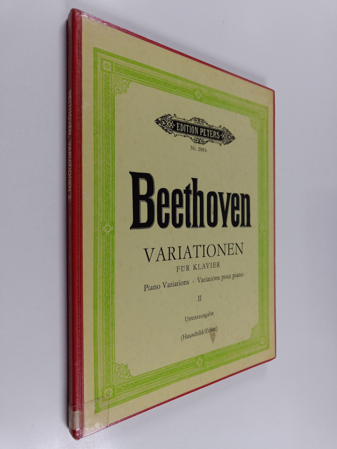 Ludwig Van Beethoven : Beethoven : variationen fur klavie...