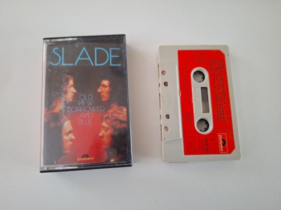 SLADE - OLD NEW BORROWED AND BLUE c-kasetti