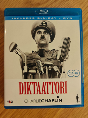 Diktaattori / The Great Dictator (1940) Blu-ray suomikannet