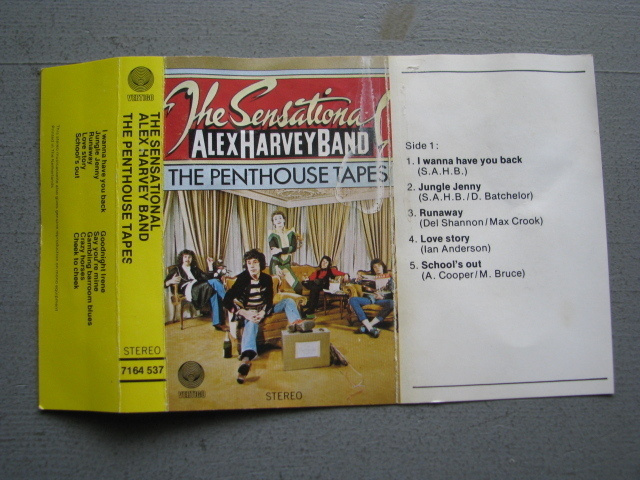 THE SENSATIONAL ALEX HARVEY BAND - The Penth ( C - kasetti )