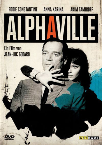 Alphaville 1965 J-L Godard. uusi aalto noir scifi --- UUSI