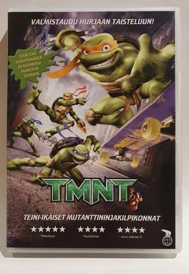 TMNT – Teini-ikäiset mutanttininjakilpikonnat (DVD)