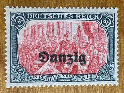 SAKSA DANZIG 1920 MERKKI**
