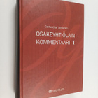 Gerhard af Schulten : Osakeyhtiölain kommentaari I - pikkukuva 1