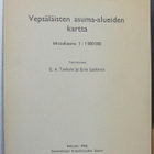 Tunkelo & Leskinen: Vepsäläisten asuma-alueiden kartta - pikkukuva 2