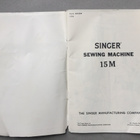 Singer 15 M käyttöohje - pikkukuva 2