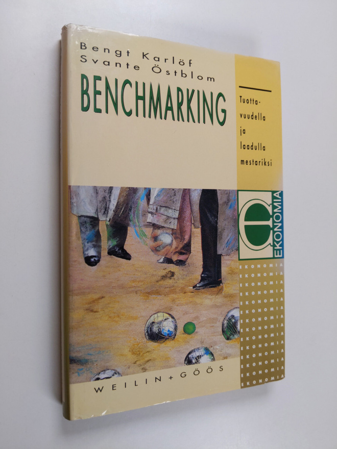 Bengt Karlöf : Benchmarking : tuottavuudella ja laadulla ...