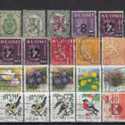 Suomi vanhoja postimerkkejä 185 kpl - pikkukuva 4