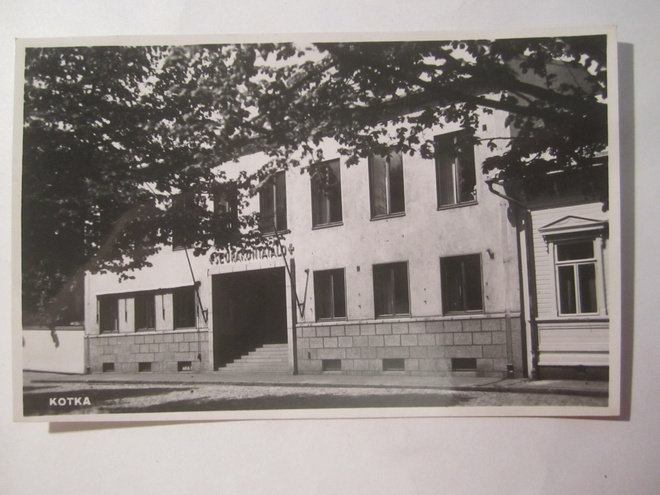 VANHA Postikortti Kotka 1950-l Alkup.Mallikappale