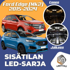 Ford Edge (MK2) Sisätilan LED-sarja 5-osainen - pikkukuva 1