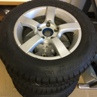Ässä nastarenkaat 195/70 R15 c Image alumiinivanteilla - pikkukuva 1