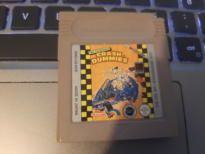 Game boy Incredible Crash Dummies