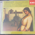 Sarasate: Obras para violín y piano cd - pikkukuva 1