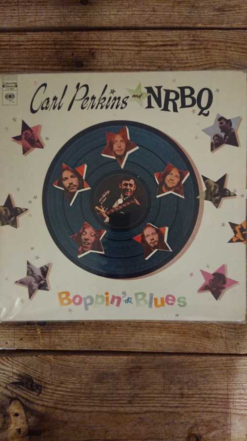 Carl Perkins And NRBQ - Boppin' The Blues LP HIENO