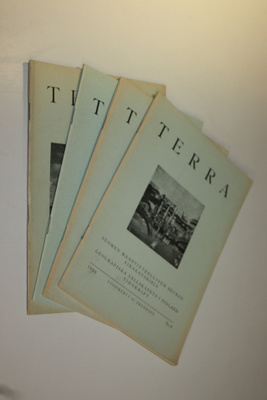 Terra 1950 n:o 1-4 (vol 62) : Suomen maantieteellisen seu...