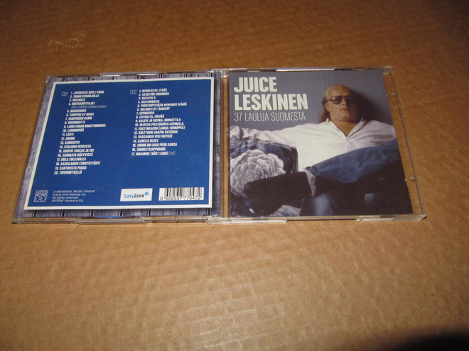 Juice Leskinen 2-CD  37 Laulua Suomesta  v.2014