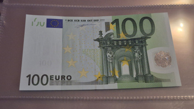 100 euroa, Dui, L D001 Suomi 2002 pakkasileä
