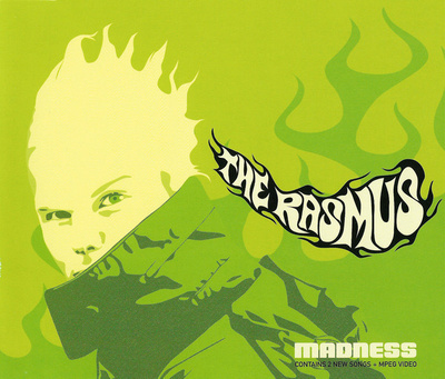 The Rasmus - Madness (CD) KUIN UUSI!! Maxi-single