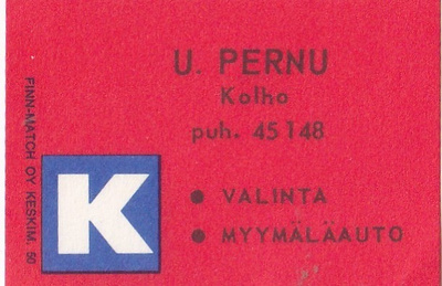 Kolho. U. Pernu   b584