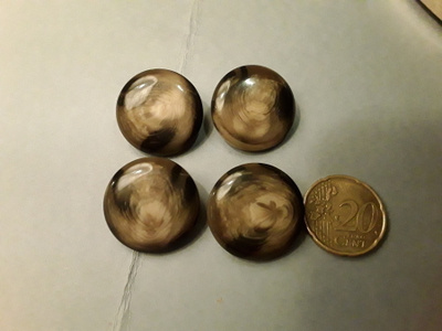 Vintage nappi x 4 kpl